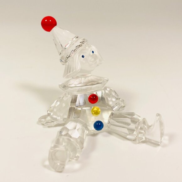 Swarovski Crystal Figurine PUPPET CLOWN 7550 003 with CoA and Box Mint - Picture 4 of 9
